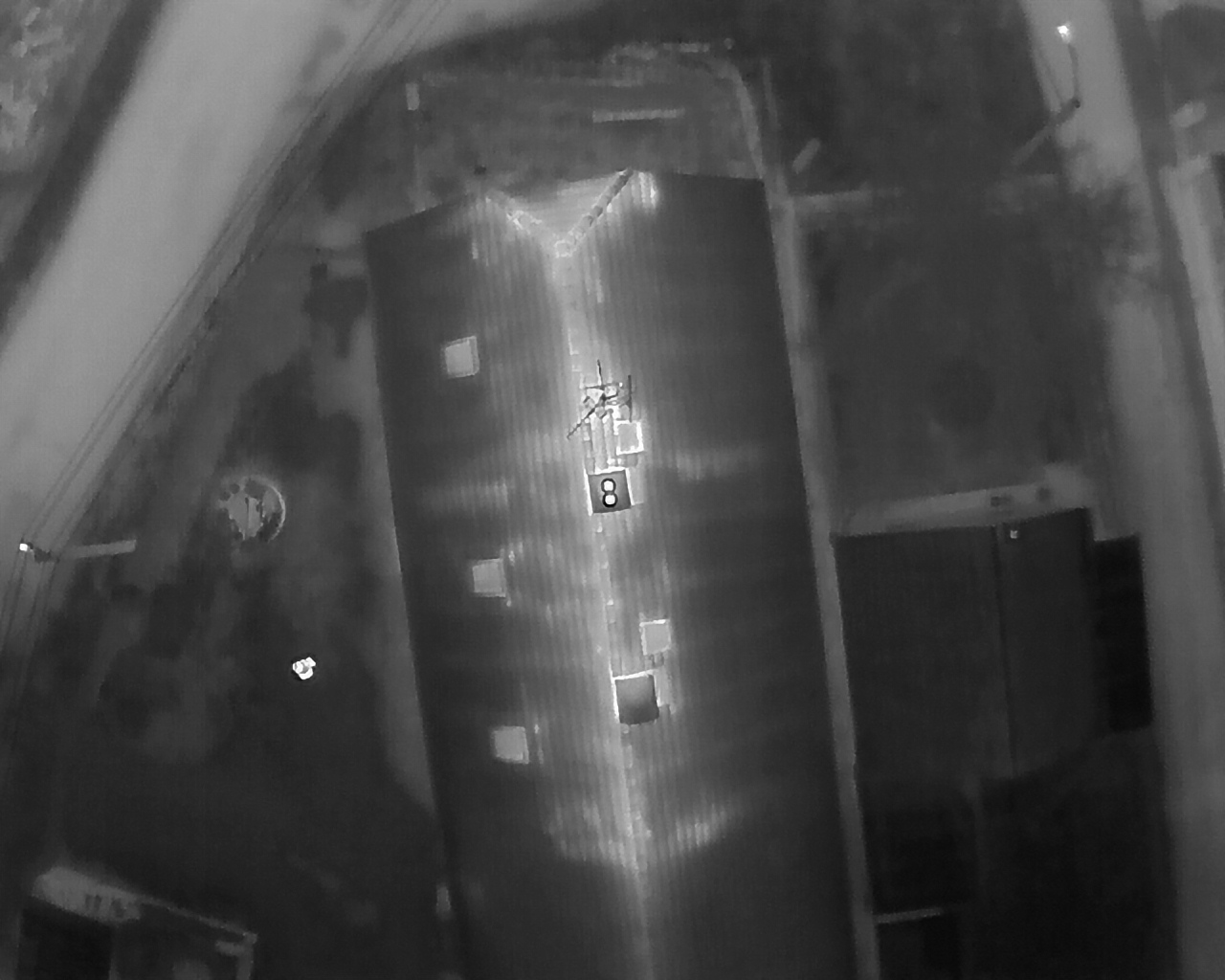 Termální monitoring objektu – letecká termografie HeliScan services